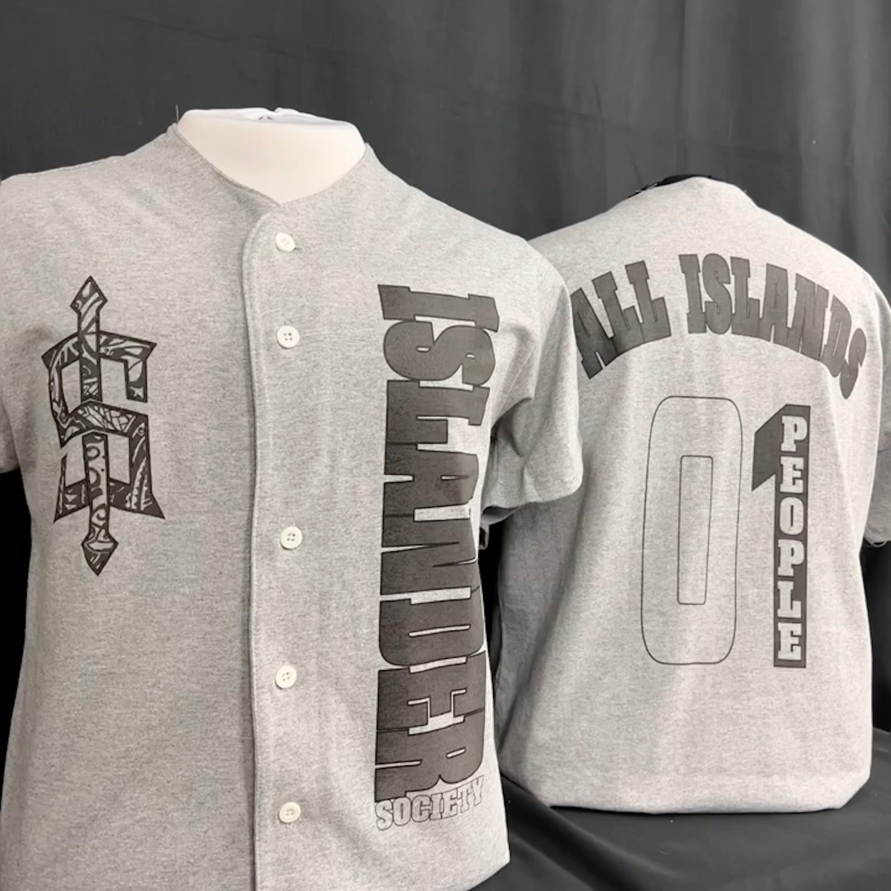 100% cotton button down baseball jersey