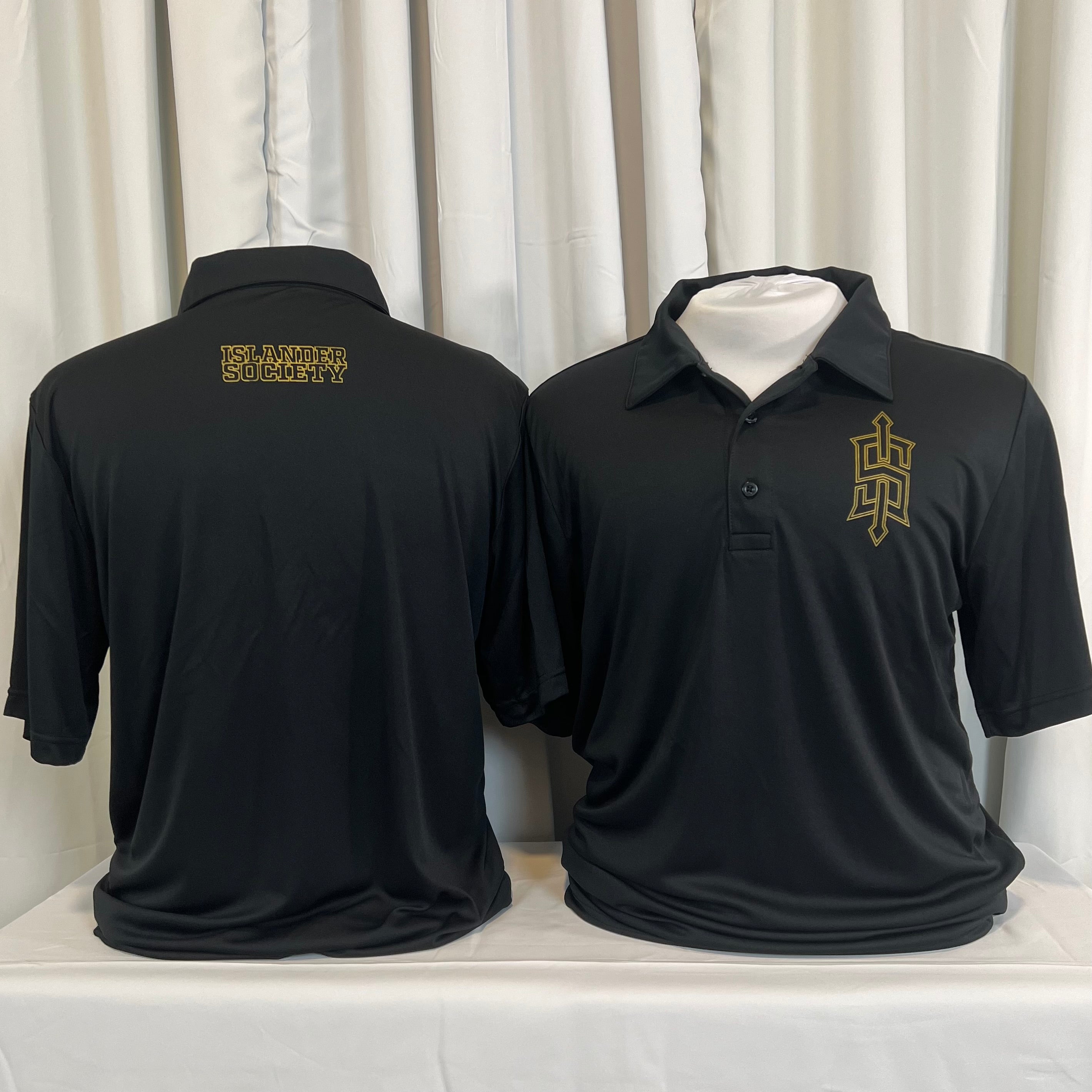 100% polyester collar shirt