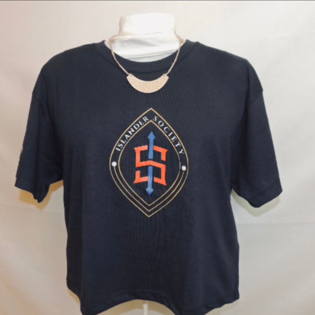 60/40 cotton polyester blend lightweight Crop Top