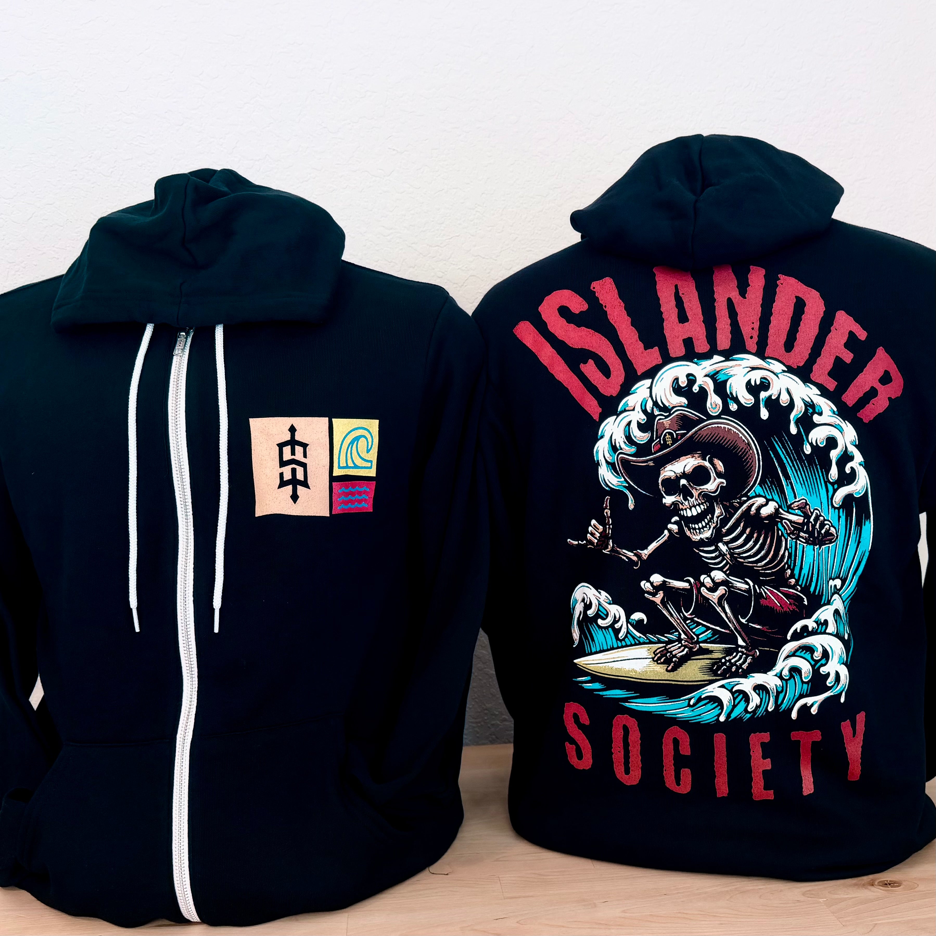 52/48 poly cotton Bella Canvas Fleece Zip Up